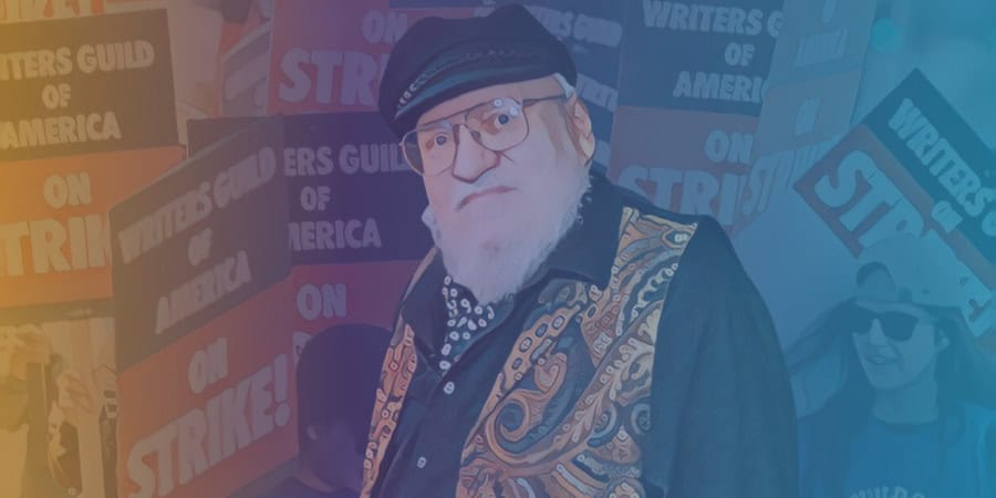 George R.R. Martin Shows Solidarity with Writers Guild of America